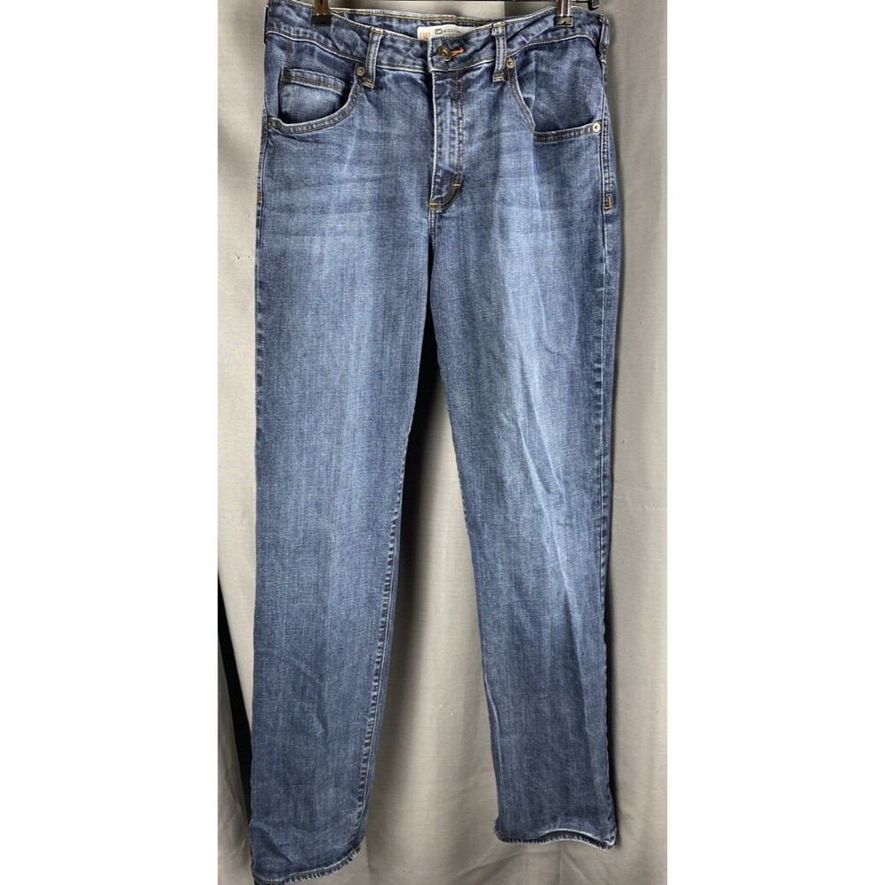 Lee Modern Series Mens Sz 34X36 Straight Fit Straight Leg Blue Jeans